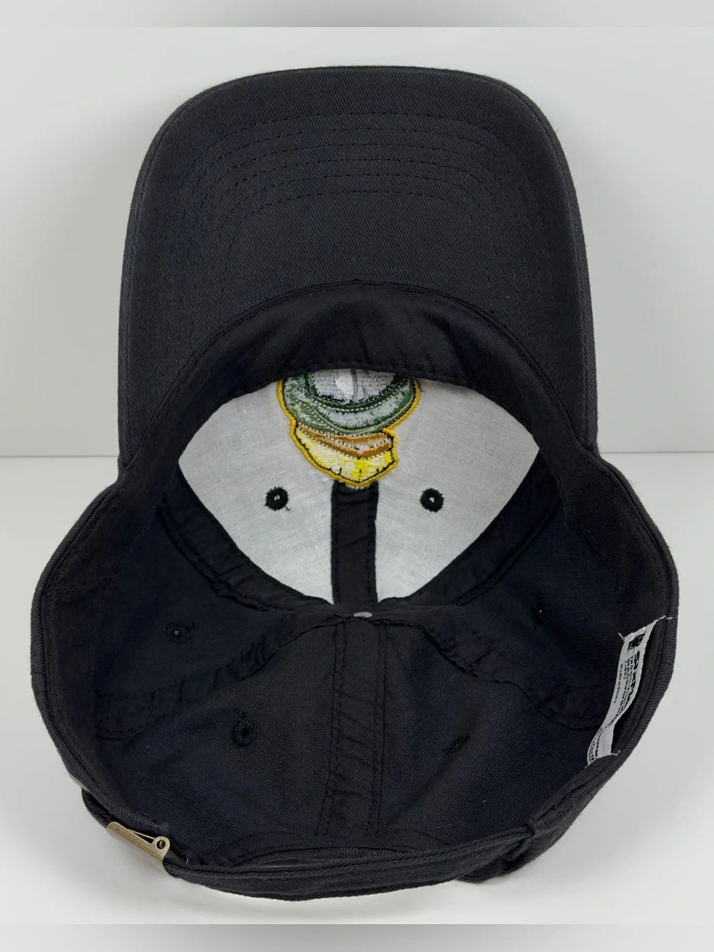 Six Flags Marvin the Martian Hat Looney Tunes Youth Strapback Black 2008 Y2K